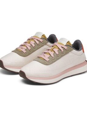 allbirds Women’s Varsity Sneakers - Warm White/Dusty Pink